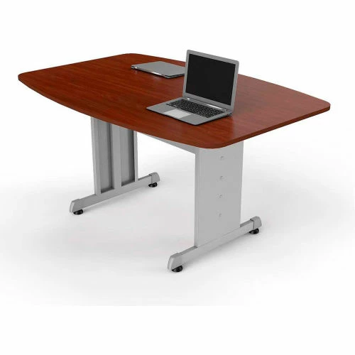 Linea Italia® Rectangular Conference Table - 59"W x 39-3/8"L - Cherry 3 Linea Italia® Rectangular Conference Table - 59"W x 39-3/8"L - Cherry - Image 3