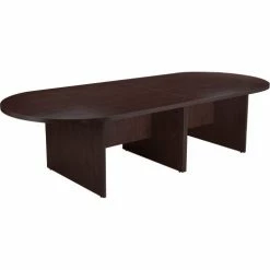 Boss 10' Racetrack Conference Table - Mocha